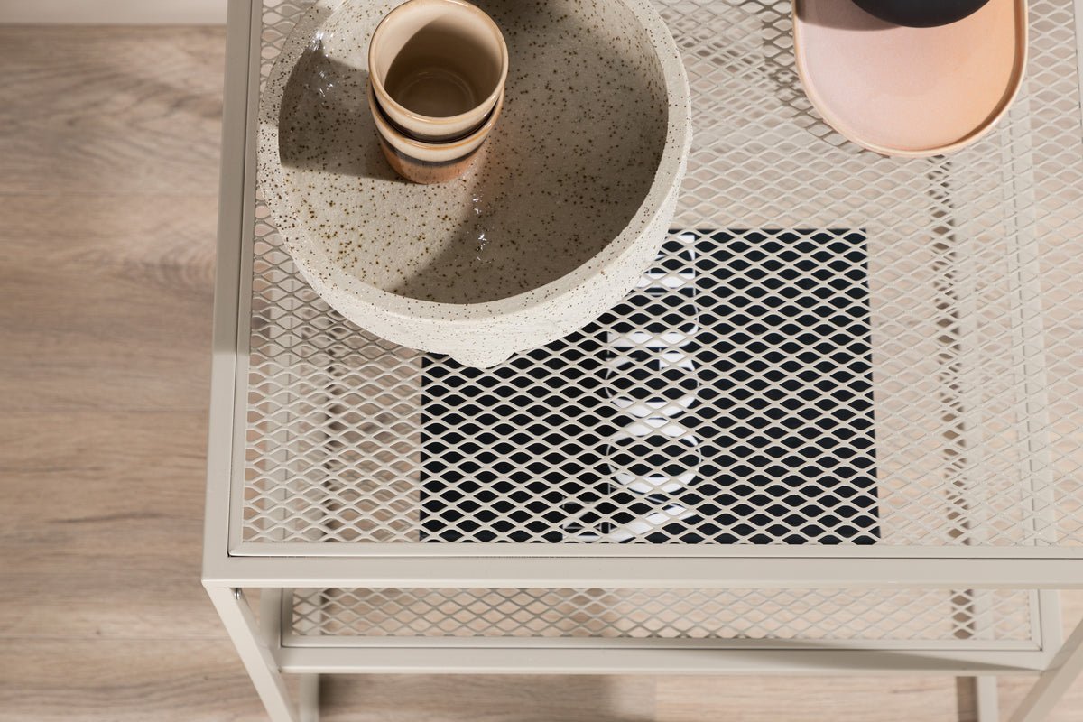 Salontafel/Bijzettafel Kratos - met opbergruimte