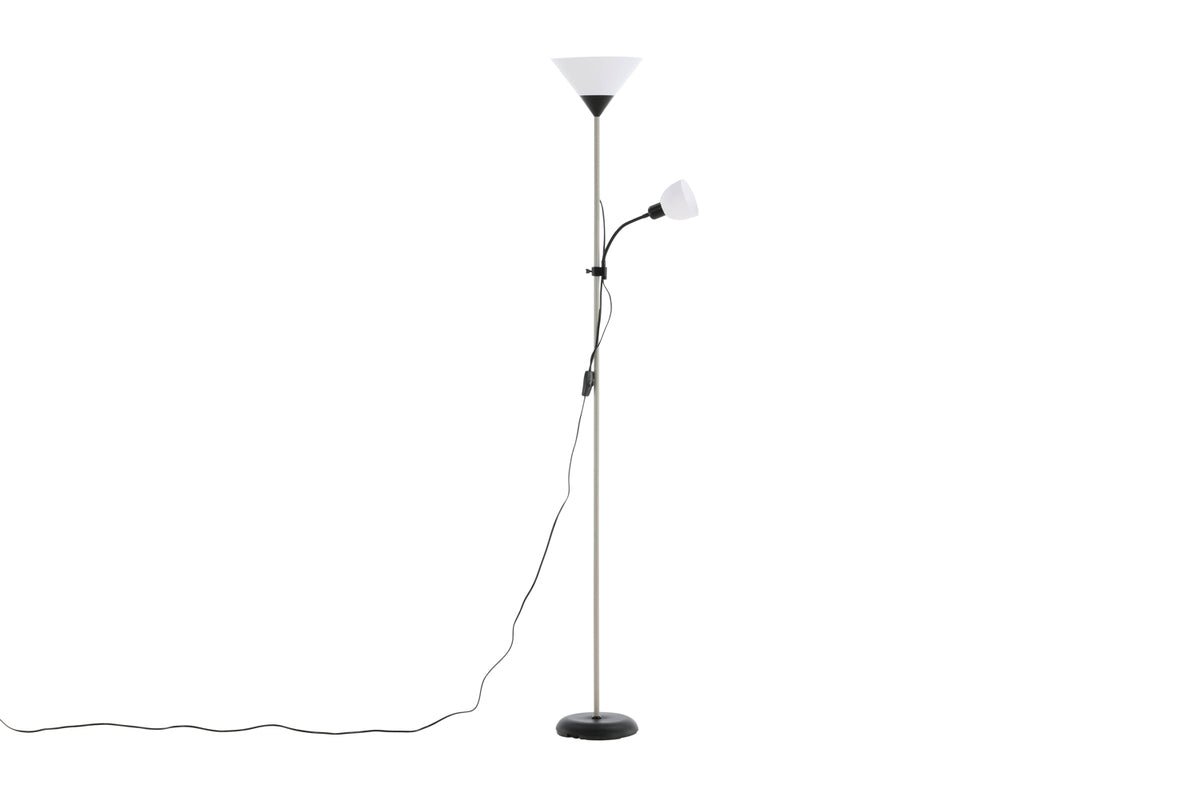 Staande lamp „Ragnar“ – Slanke, moderne silhouet 2-lichts