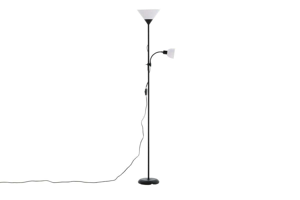 Staande lamp „Ragnar“ – Slanke, moderne silhouet 2-lichts