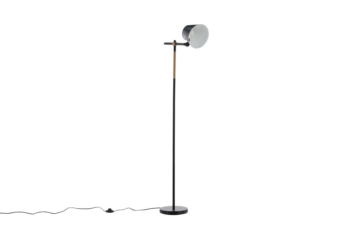 Staande lamp „California“ – markant, modern design in Zwart