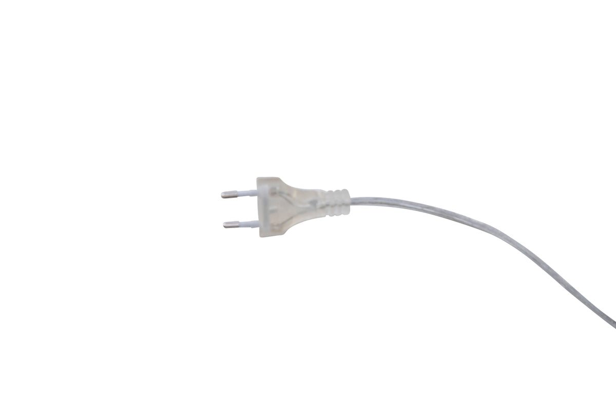 Staande lamp „Laura“ – flexibel draaibaar met linnen kap