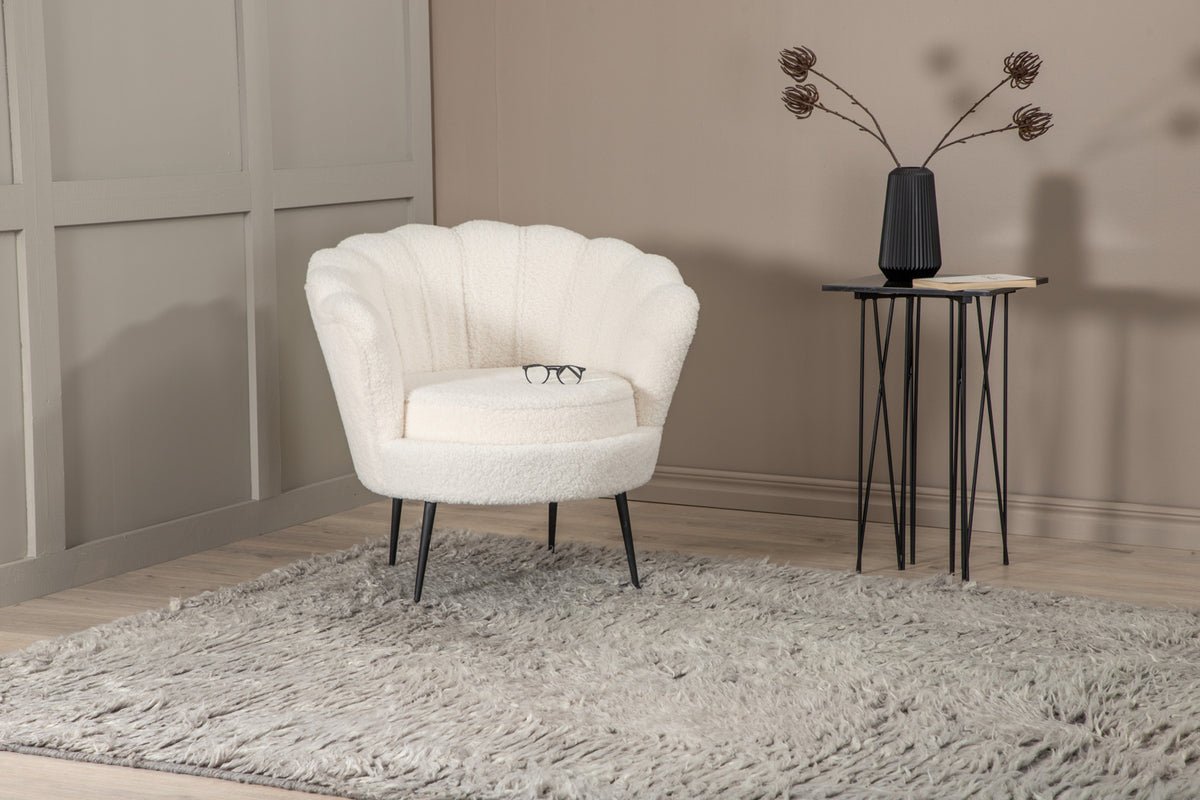 Vloerkleed Lerina – met hoogpolig van wol