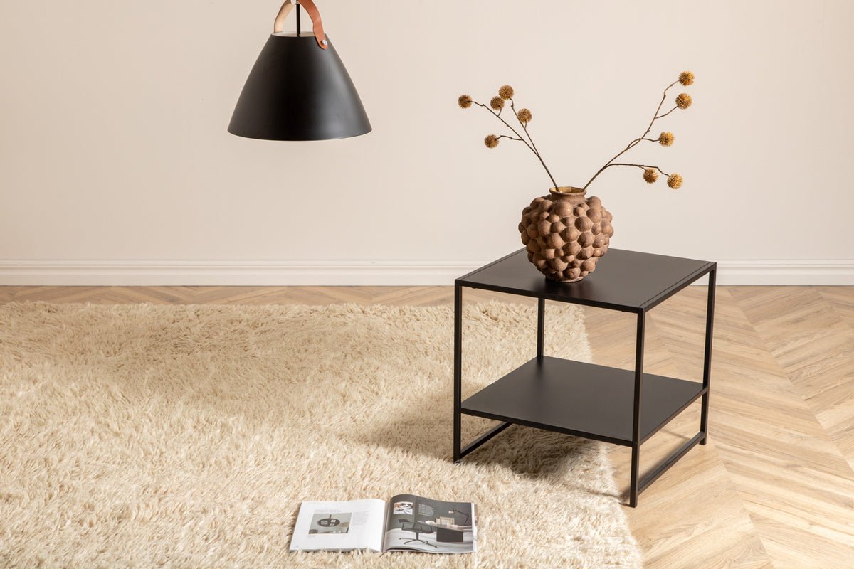 Vloerkleed Lerina – met hoogpolig van wol