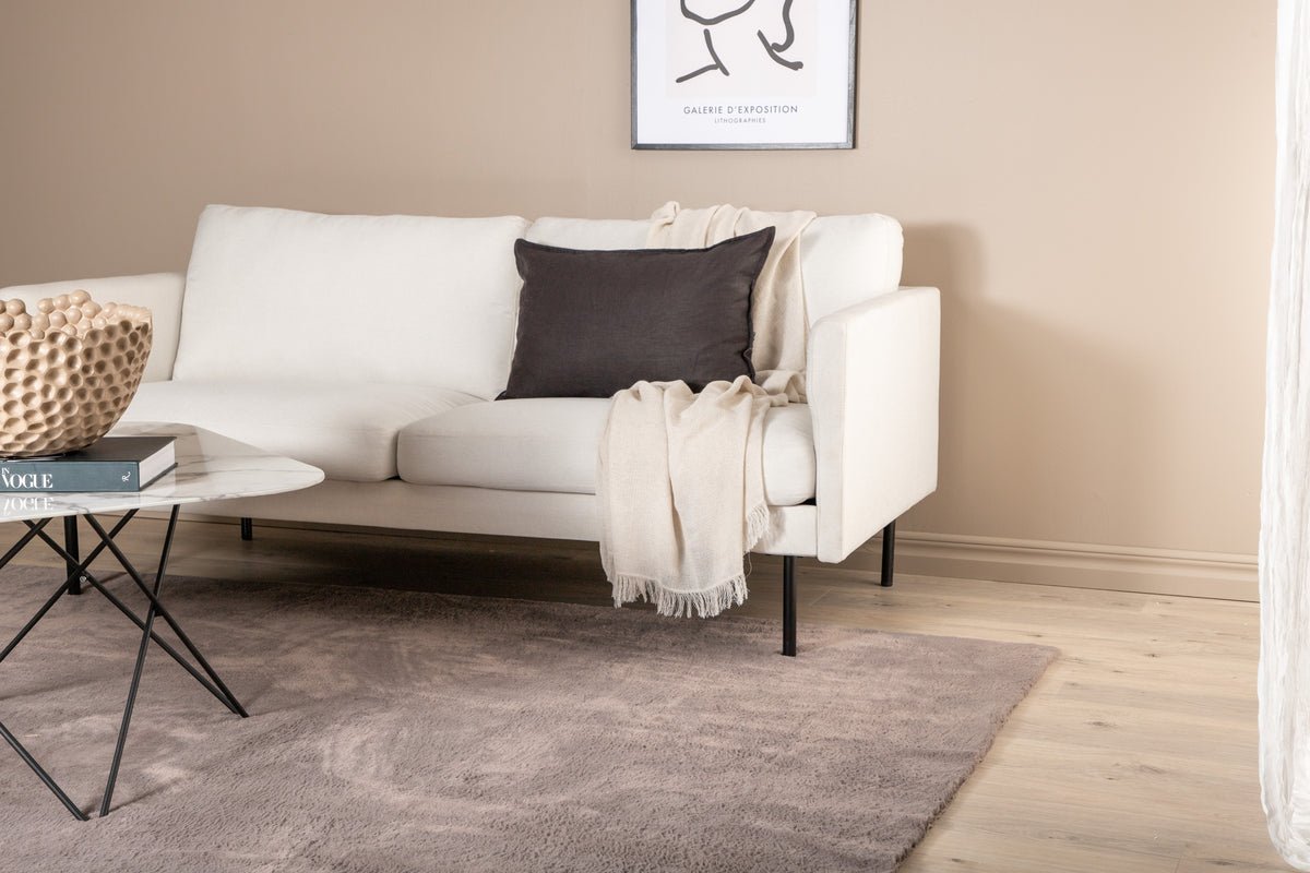 Vloerkleed Auria – in vier kleuren van polyester & katoen