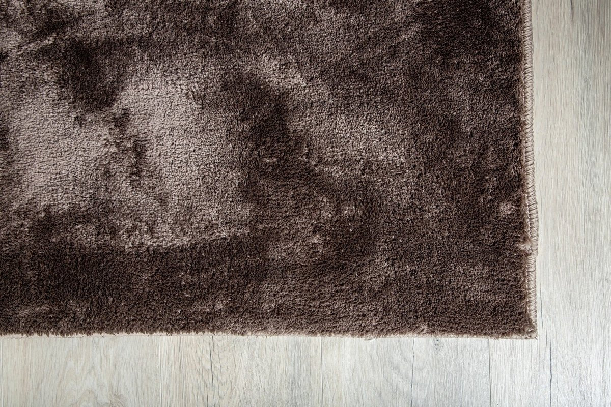 Vloerkleed Selina – met glansoptiek van polyester & vliesstof