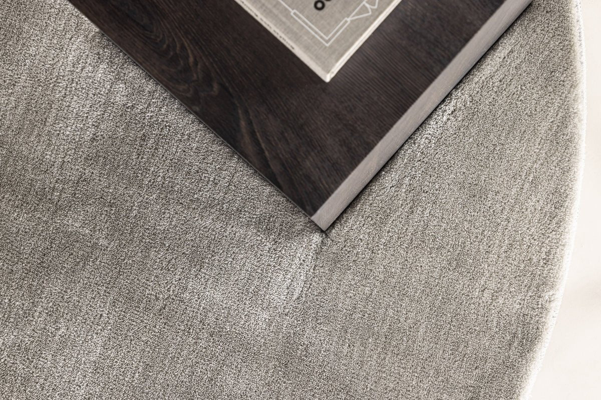 Vloerkleed Layla – in ronde vorm van polyester