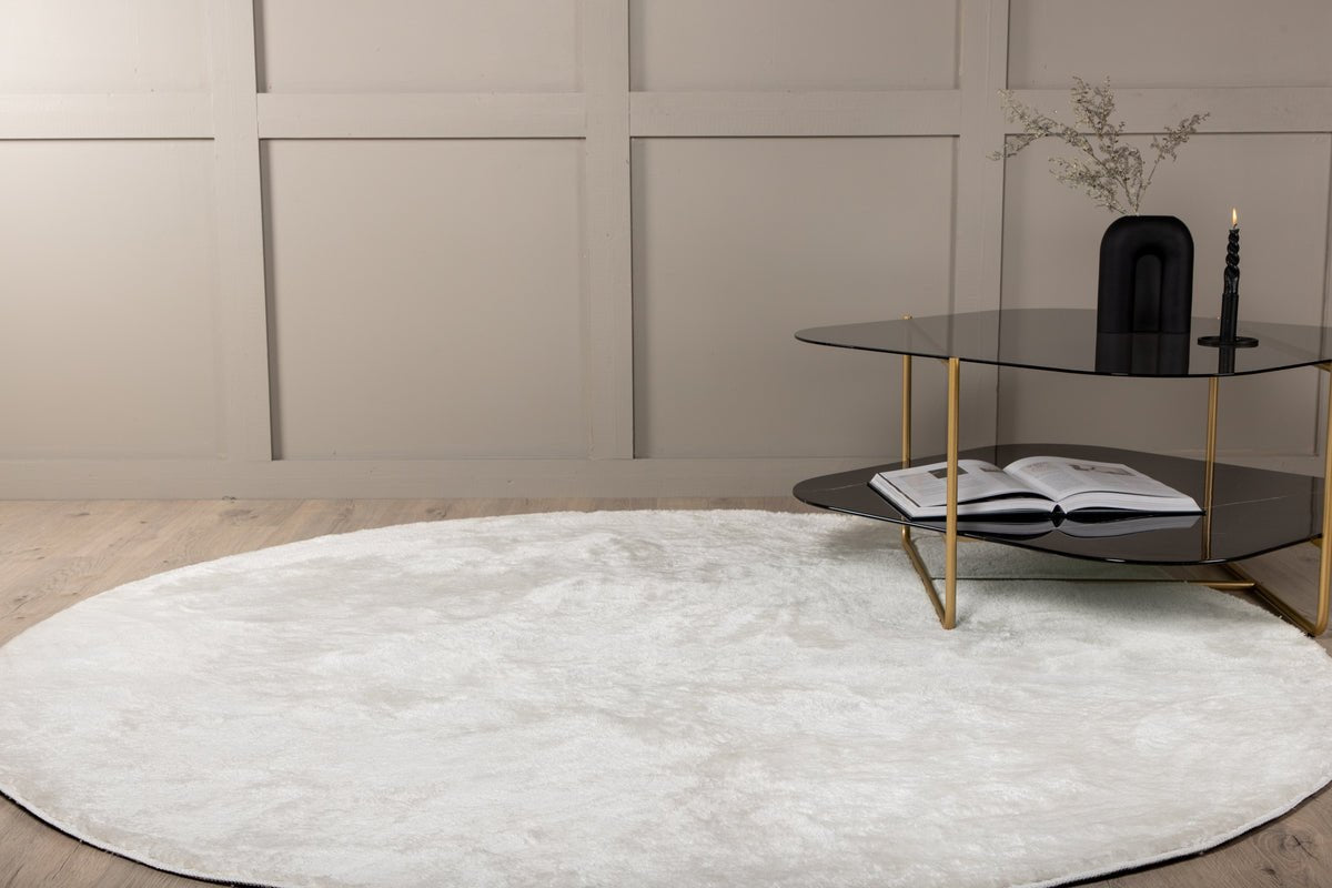 Vloerkleed Layla – in ronde vorm van polyester