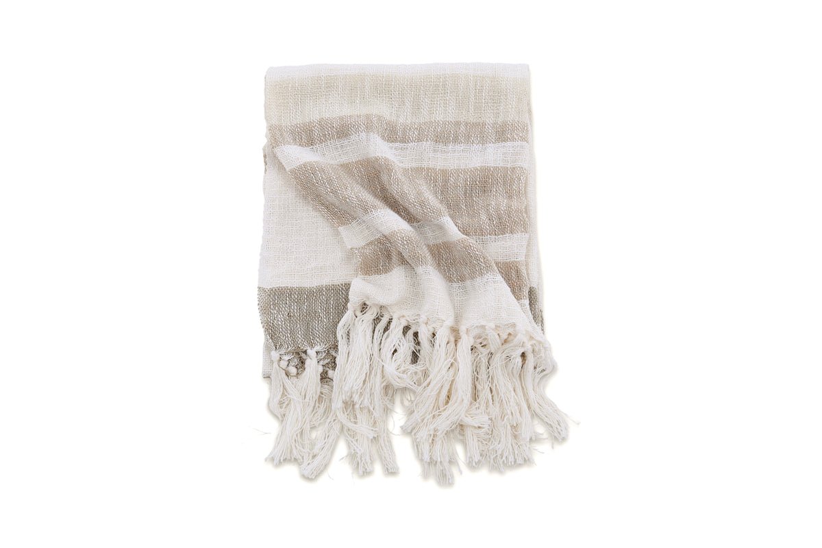 Tagesdecke „Cosima“ – 170×130 cm met franjes