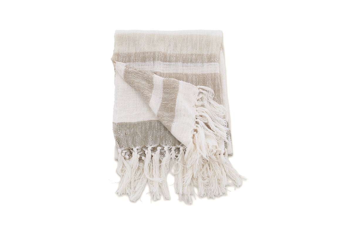 Tagesdecke „Cosima“ – 170×130 cm met franjes