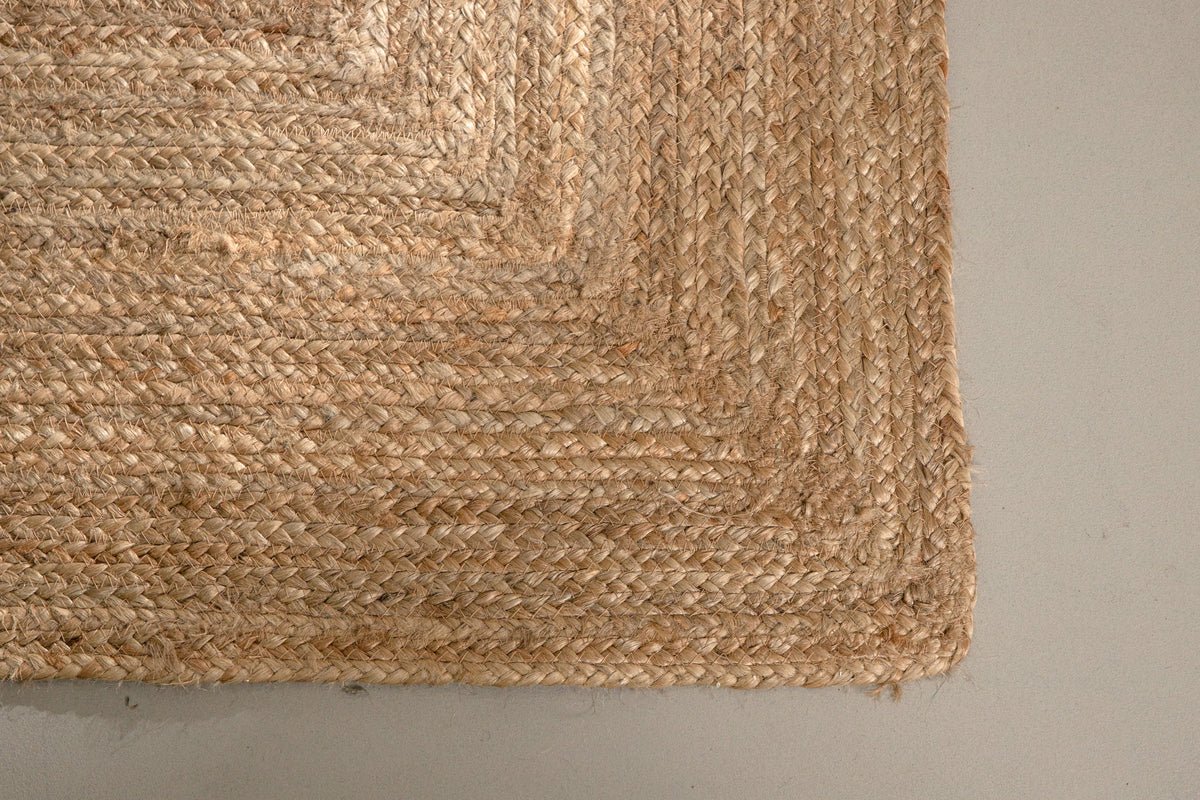 Vloerkleed Burner – rechthoekig van 100% jute