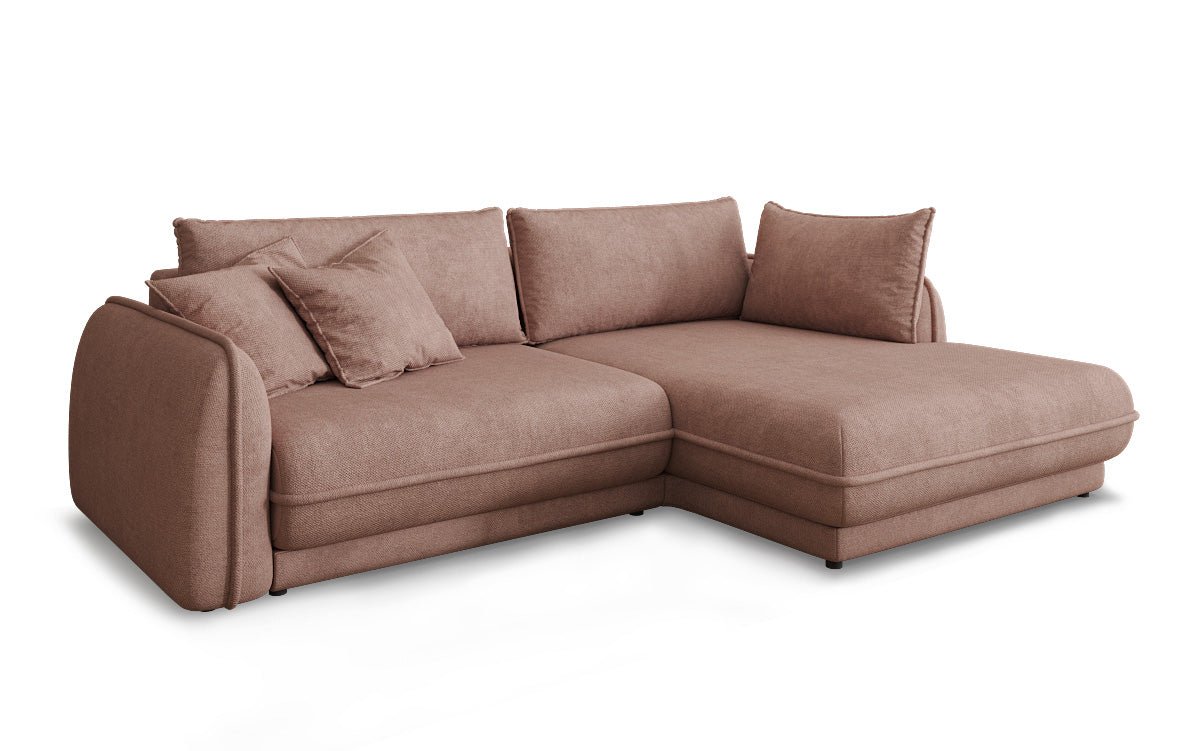 Designer Sofa Mojave II Stof met slaapfunctie en opbergruimte