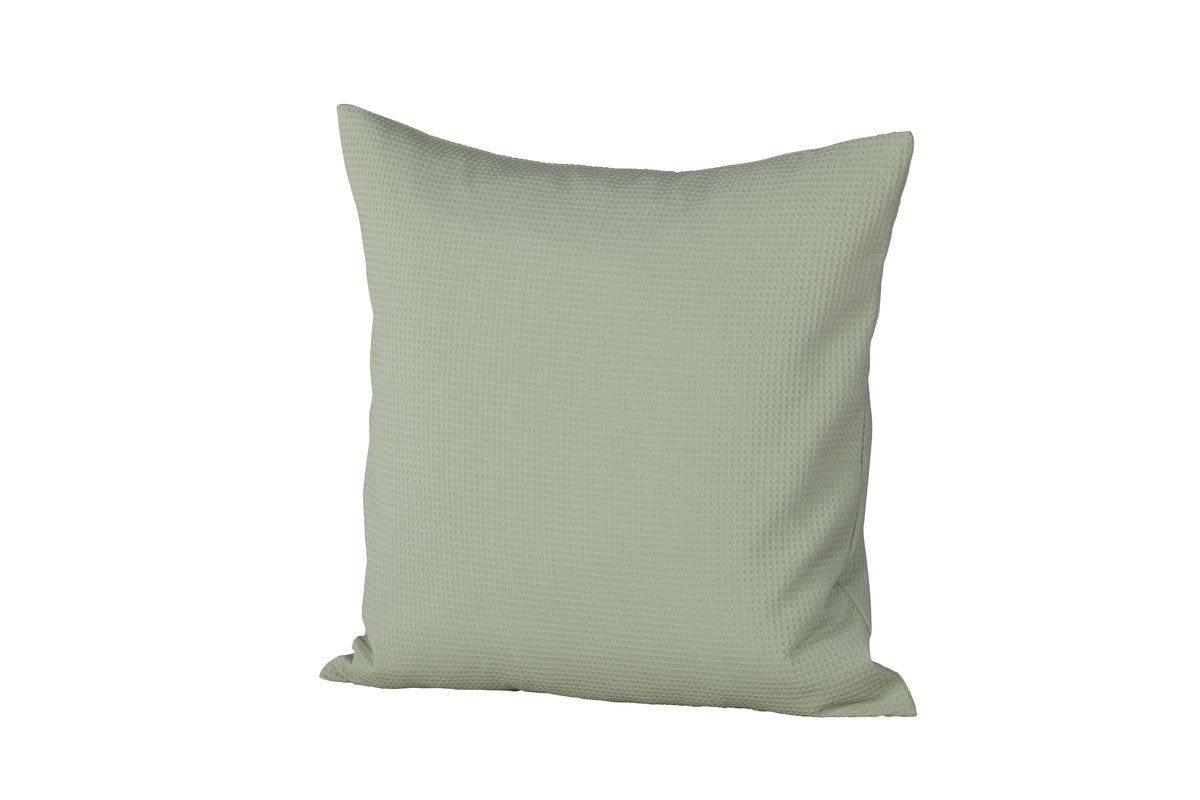 Kussenhoes Agatha - 50x50 cm in Zwart, Groen en Donkerbruin