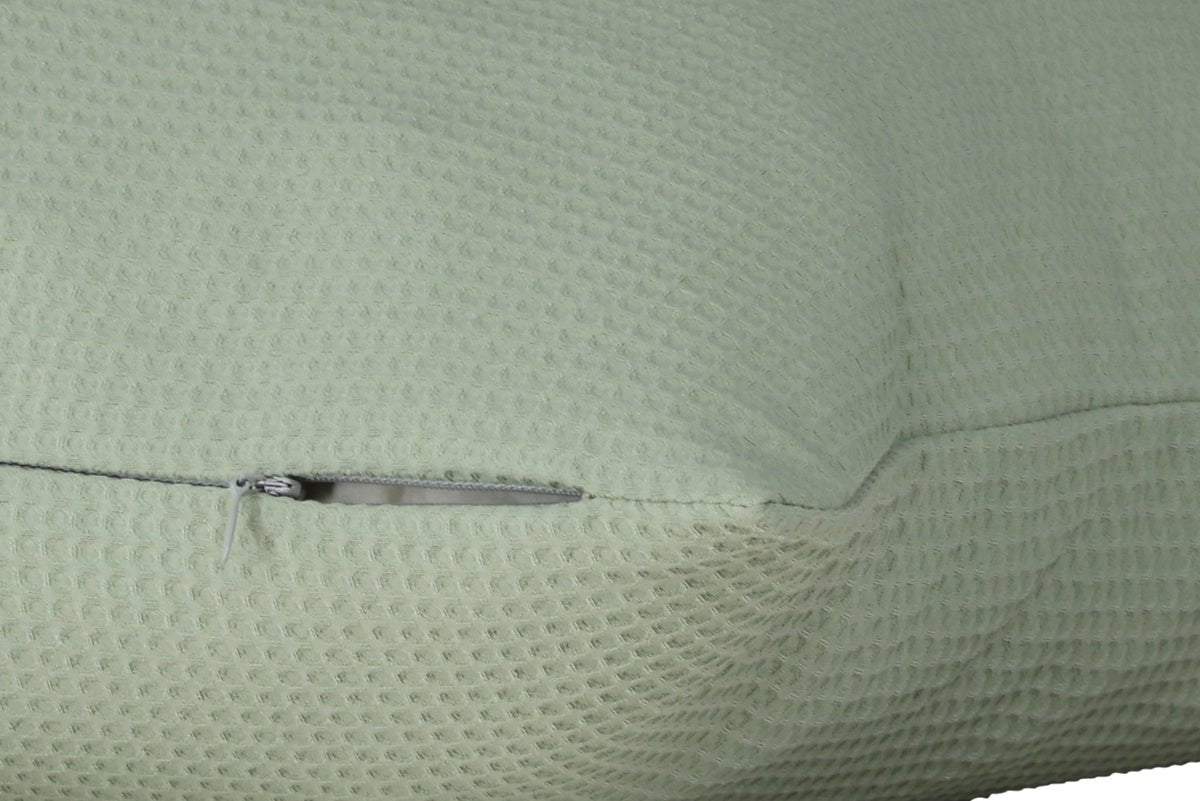 Kussenhoes Agatha - 50x50 cm in Zwart, Groen en Donkerbruin