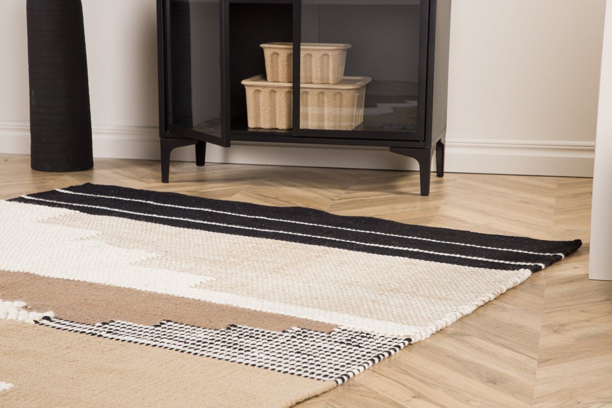 Vloerkleed Finn – in vintage-look van wol