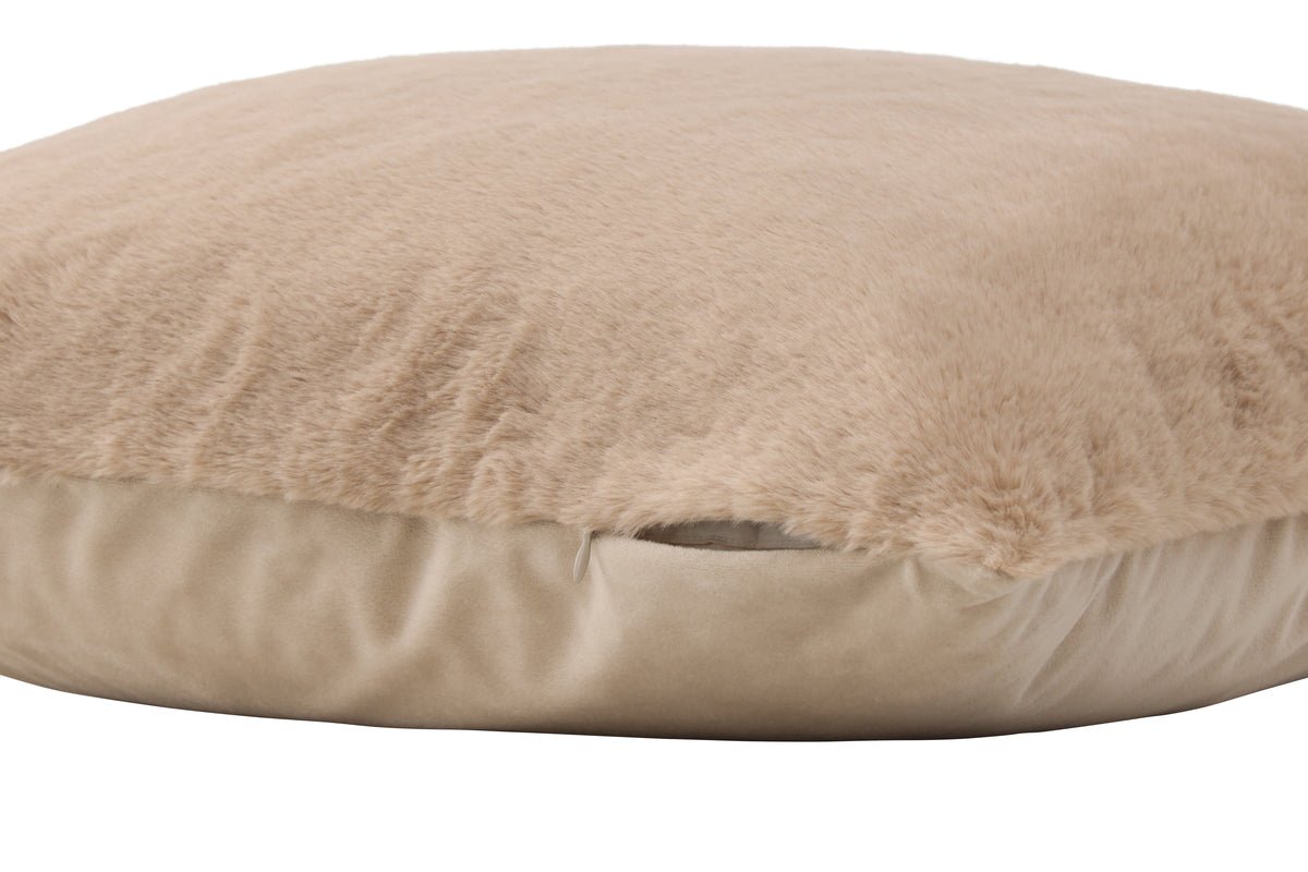 Kussenhoes Relax - 50x50 cm in Beige, Grijs en Wit