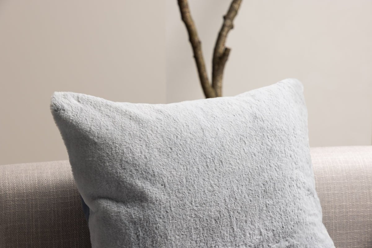 Kussenhoes Relax - 50x50 cm in Beige, Grijs en Wit