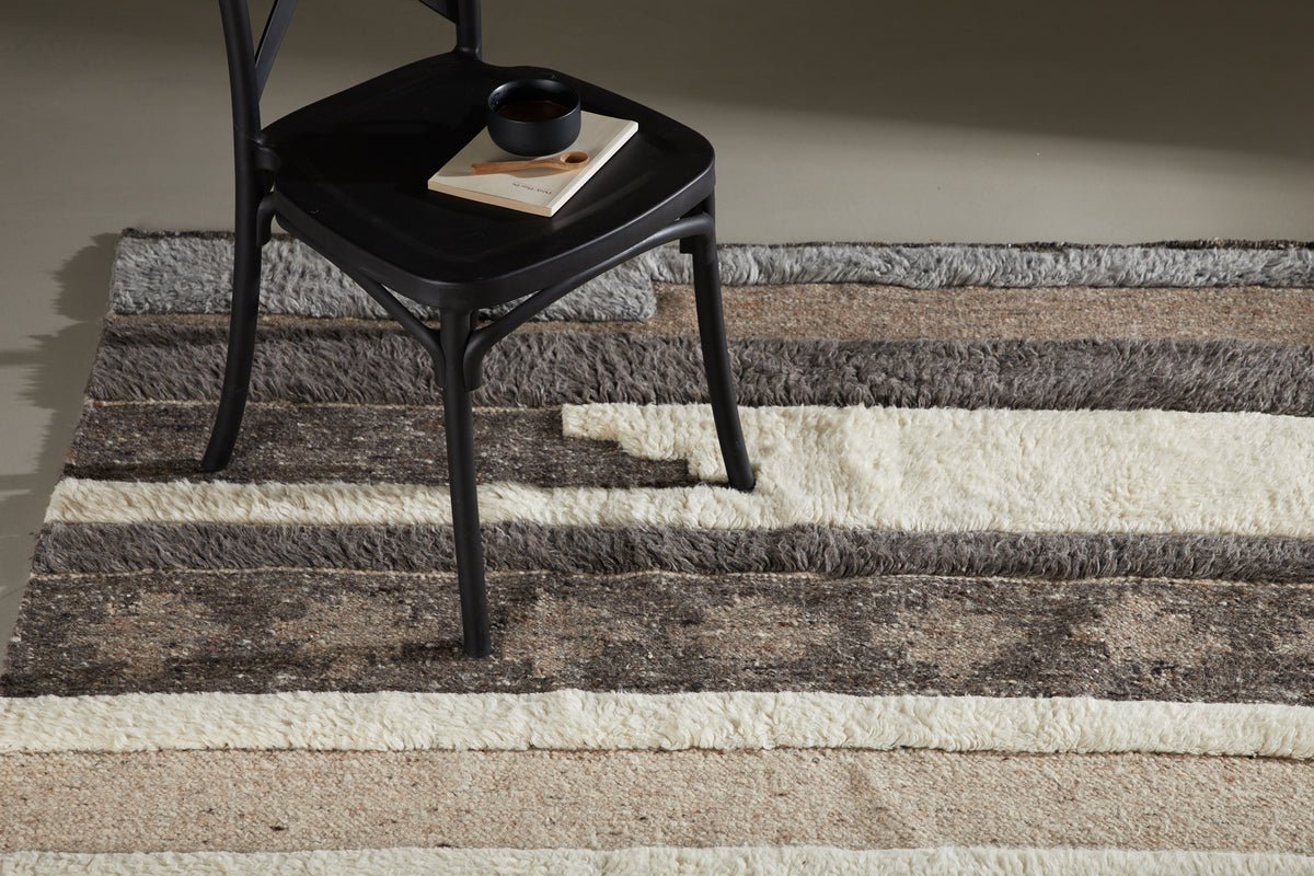 Vloerkleed Nero - in verschillende kleuren van polypropyleen & wol