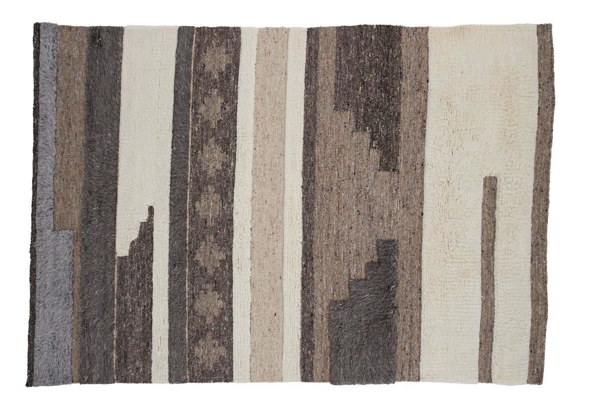 Vloerkleed Nero - in verschillende kleuren van polypropyleen & wol