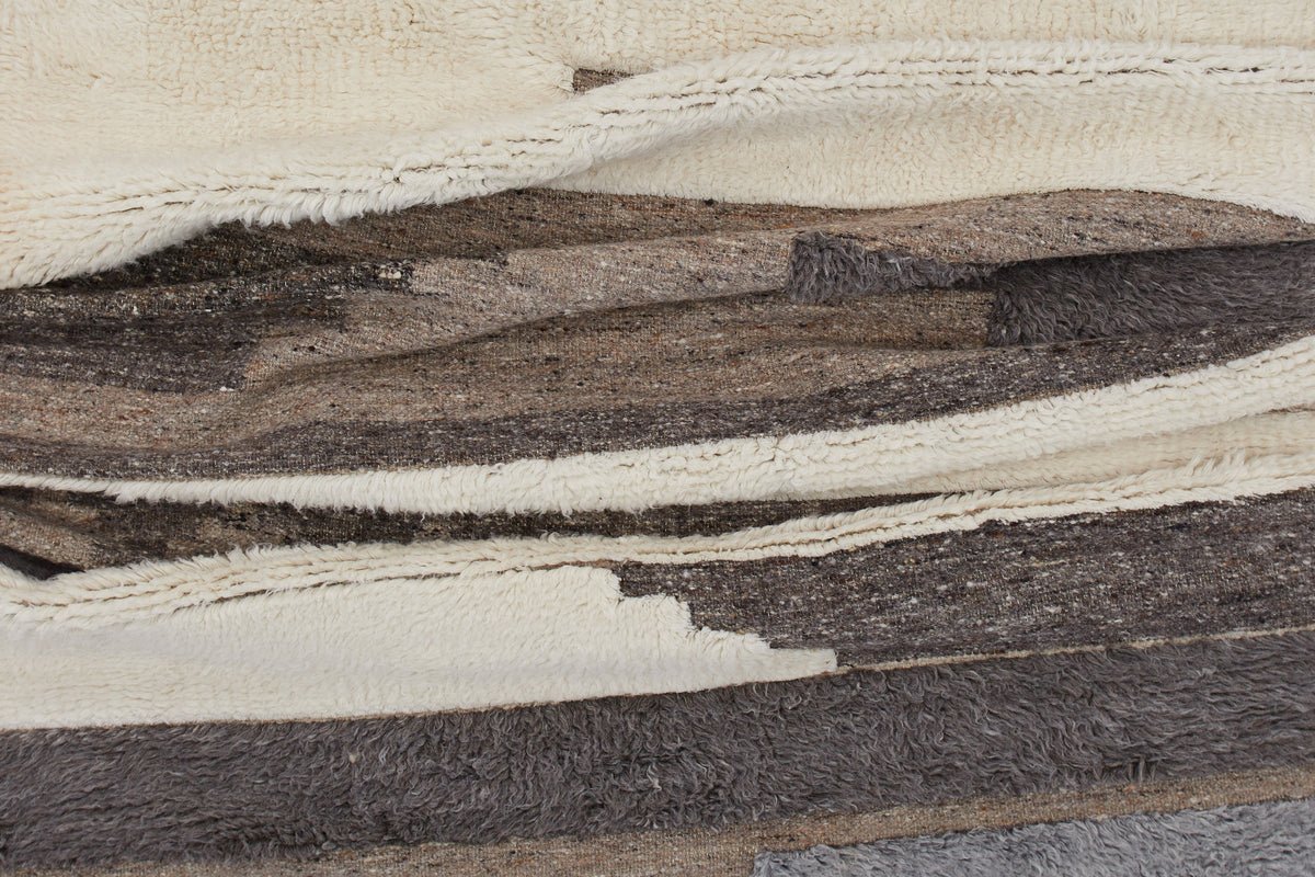 Vloerkleed Nero - in verschillende kleuren van polypropyleen & wol