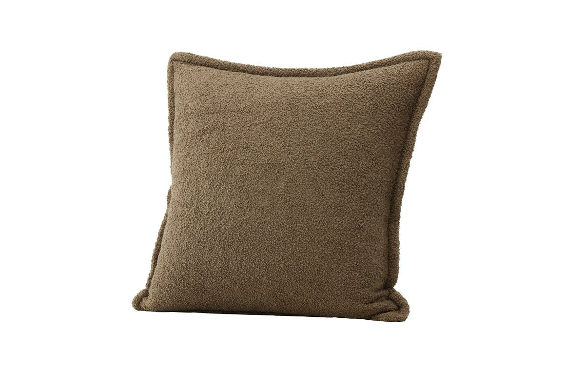 Kussenhoes Nature - 60x60 cm in Beige, Bruin en Donkergroen