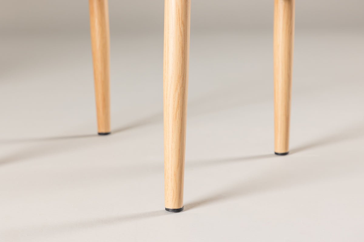 Stoel Fliou II - In Zwart met effen gekleurde zitting