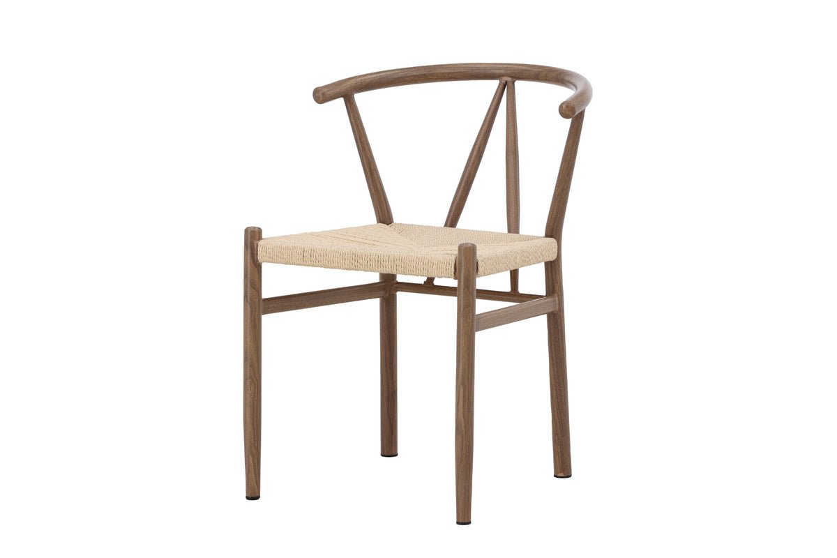 Stoel Fliou II - In Zwart met effen gekleurde zitting