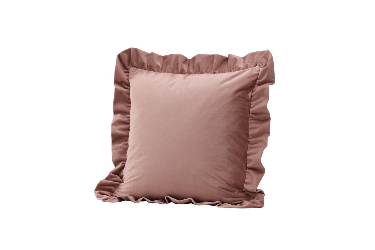 Kussenhoes Essence - 50x50 cm in Beige, Roze en Wit