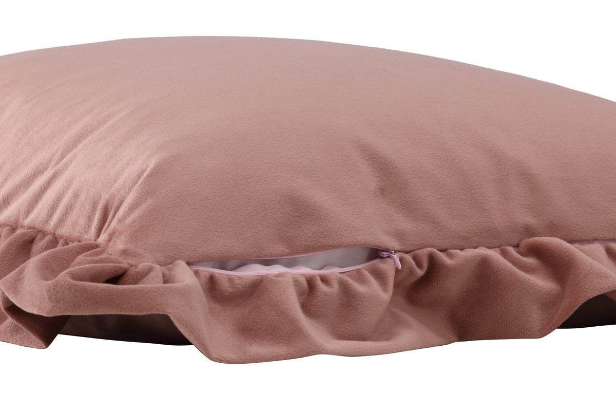 Kussenhoes Essence - 50x50 cm in Beige, Roze en Wit