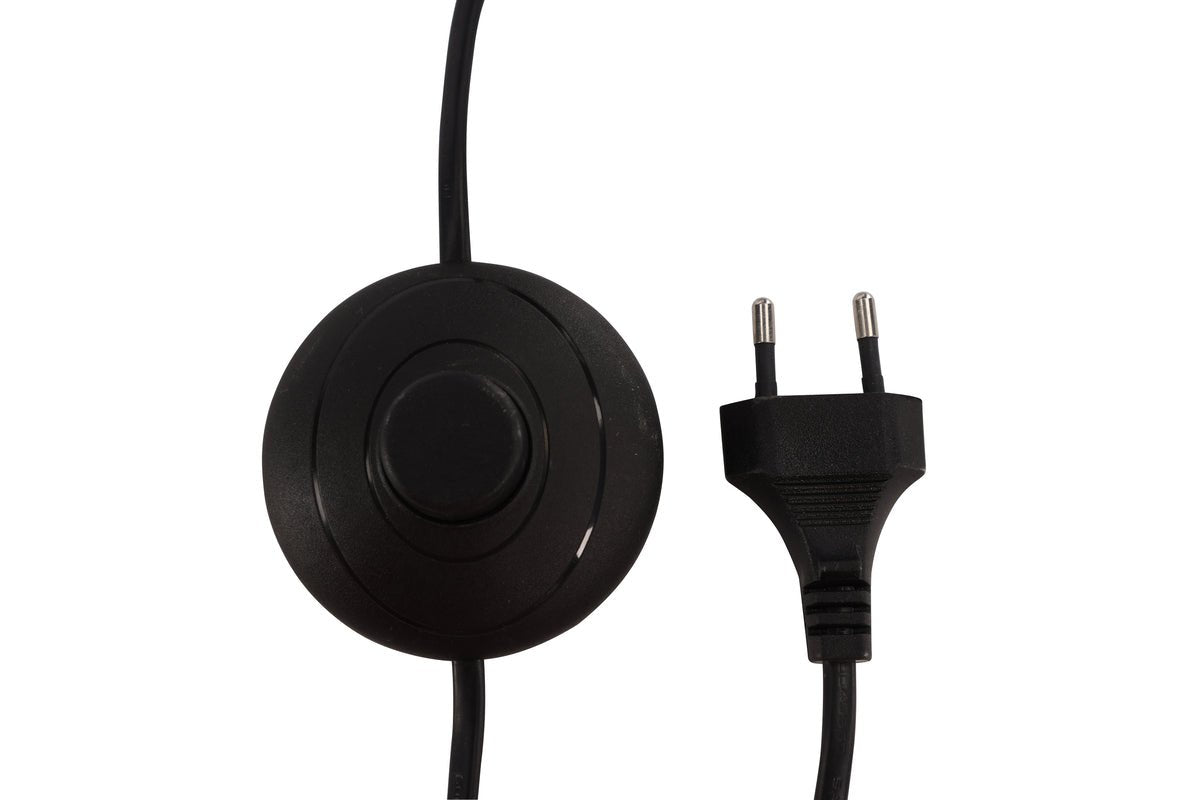 Staande lamp „Novera“ – Drievlammige designerlamp in Zwart (Hoogte 160 cm)