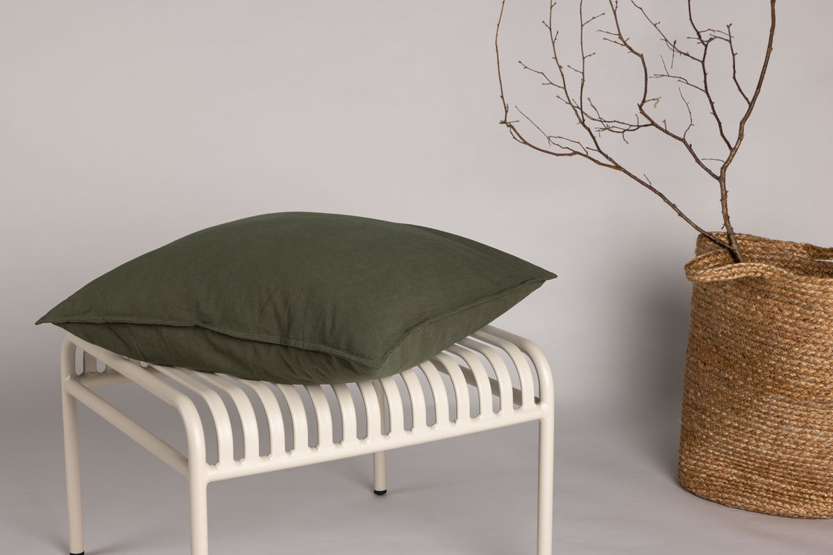 Kussenhoes Autumn - 60x60 cm in verschillende kleuren van 100% katoen