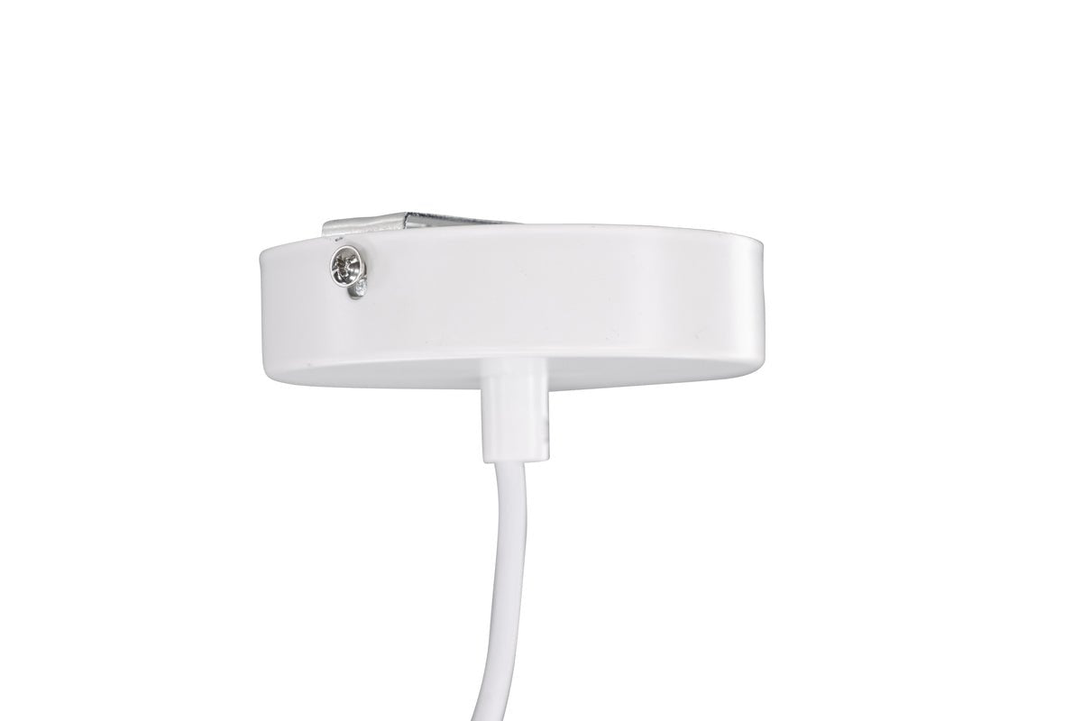 Hanglamp "Pilanesberg-Wit" – Lampenkap van kunstveren