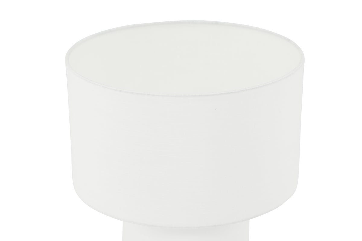 Tafellamp „Gloria“ – Lampvoet en lampenkap van fijn linnenstof