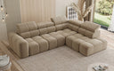 Designhoekbank Mia Maxi in Chenille