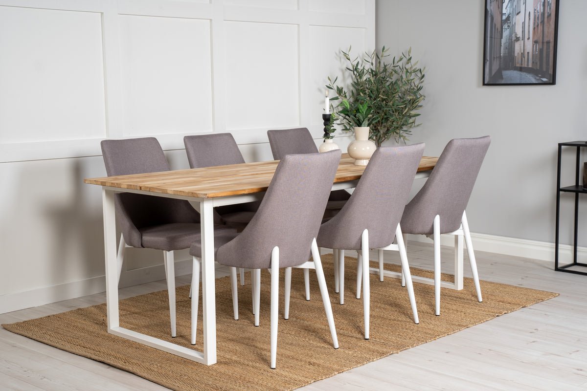 Eettafel Suna - een combinatie van Scandinavische invloeden en heldere, luchtige vormen