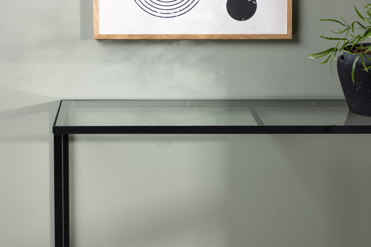 Bijzettafel Chase – met glazen blad