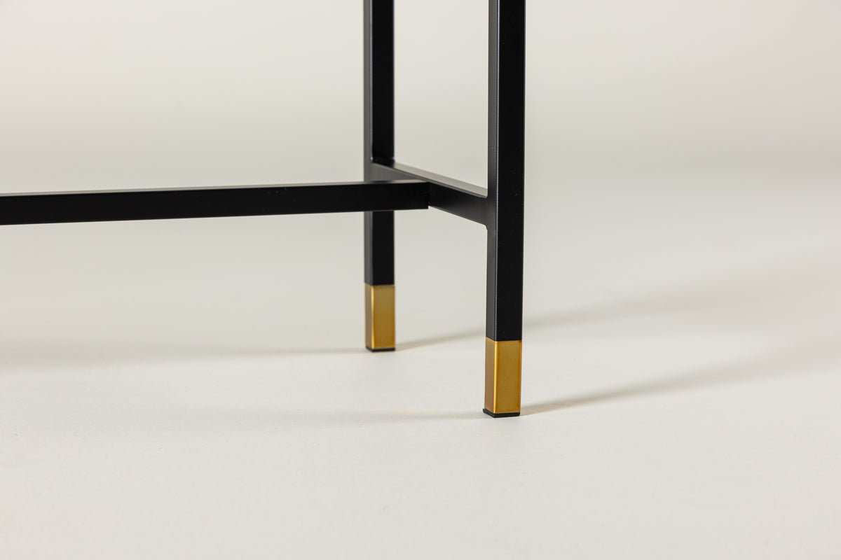 Bijzettafel Chase – met glazen blad