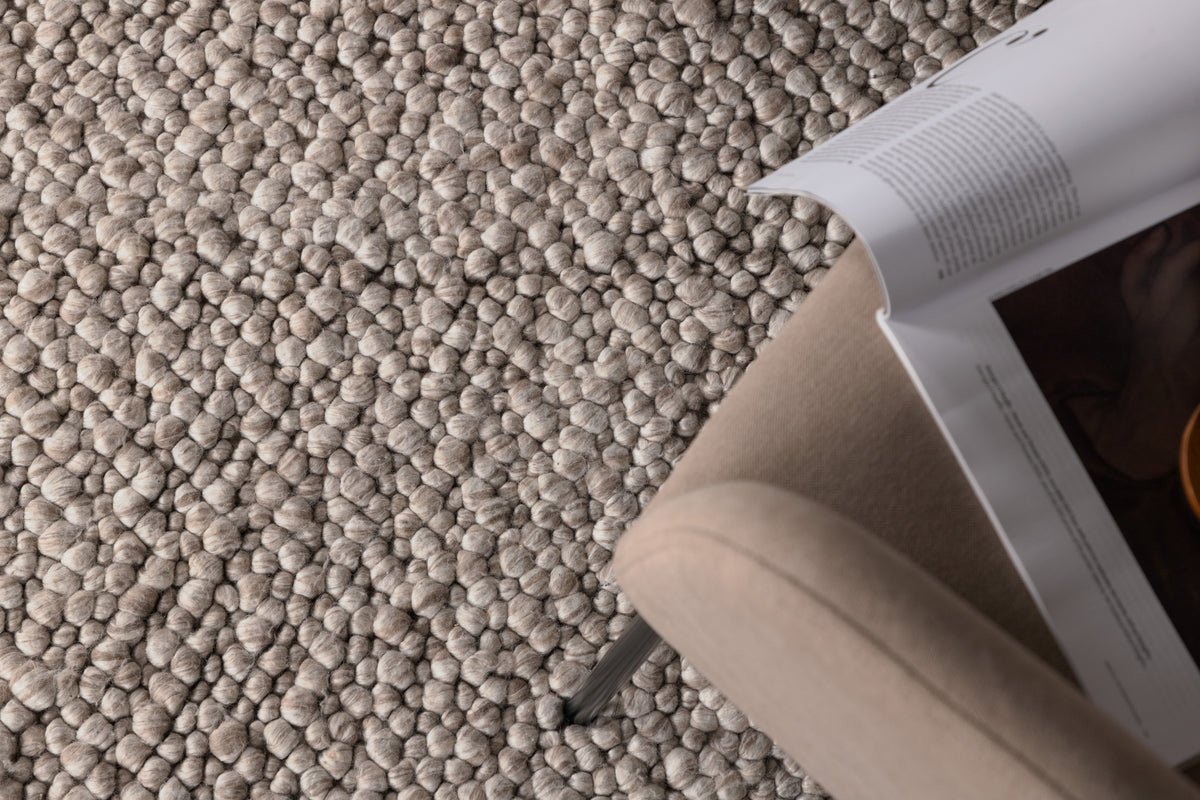 Vloerkleed Simon – handgeweven van wol & viscose