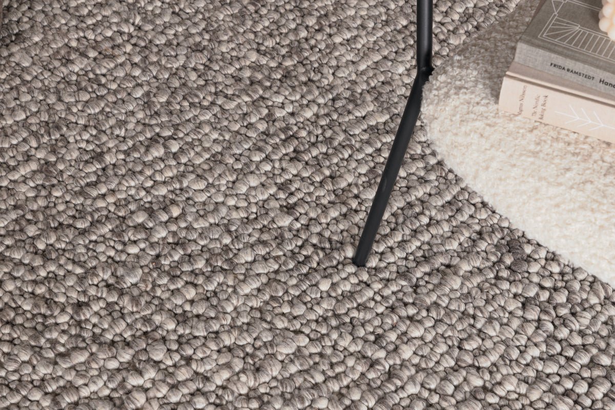 Vloerkleed Elara – handgeweven van wol & viscose