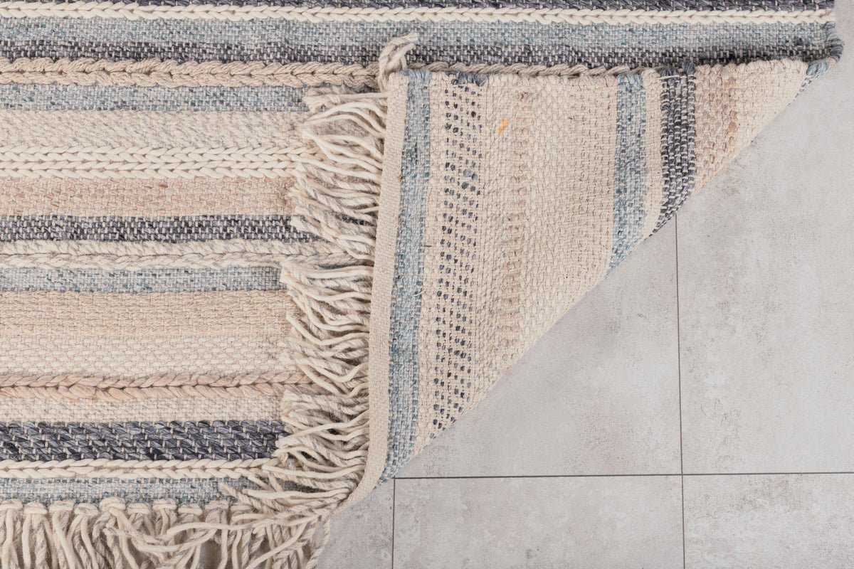 Vloerkleed Mila – met franjes van wol