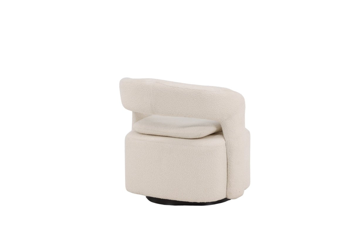 Designer Lounge Fauteuil Velina – moderne bouclé-fauteuil in vier kleuren