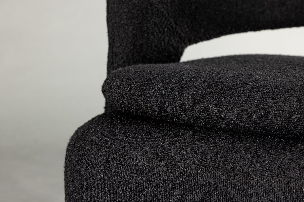Designer Lounge Fauteuil Velina – moderne bouclé-fauteuil in vier kleuren