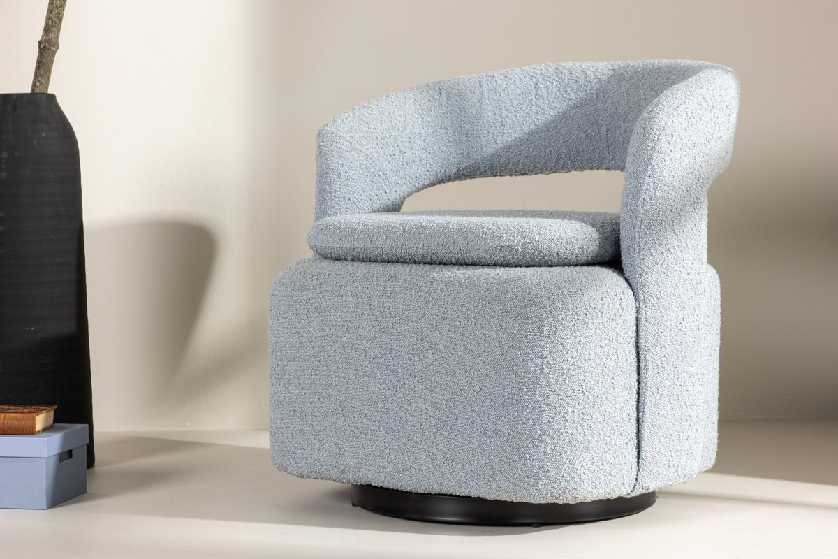 Designer Lounge Fauteuil Velina – moderne bouclé-fauteuil in vier kleuren