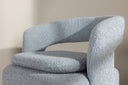 Designer Lounge Fauteuil Velina – moderne bouclé-fauteuil in vier kleuren