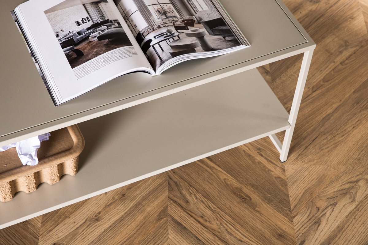 Salontafel/Bijzettafel Viena – in drie kleuren met opbergruimte