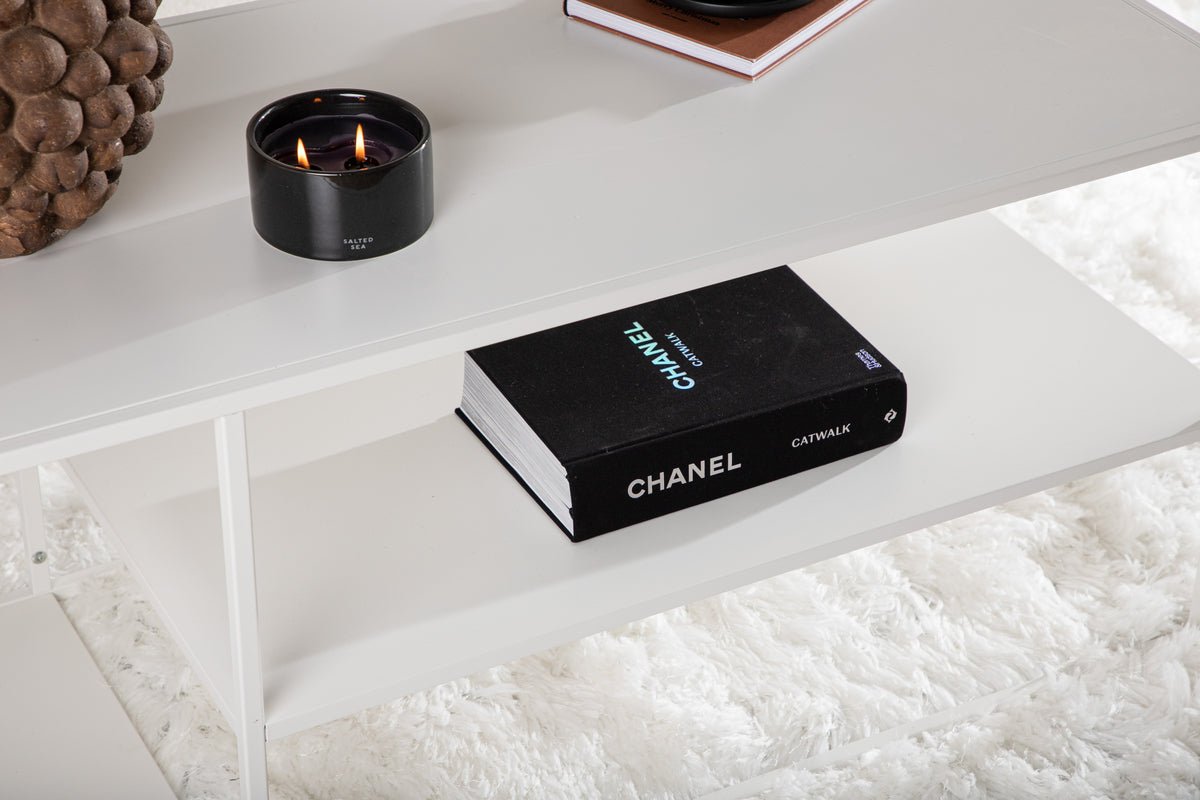 Salontafel/Bijzettafel Nammos – in vier kleuren met drie opbergruimtes