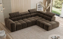 Designhoekbank Mia Maxi in Chenille