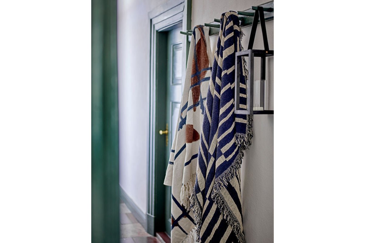 Plaid Sola - Natuurlijk, van gerecycled katoen