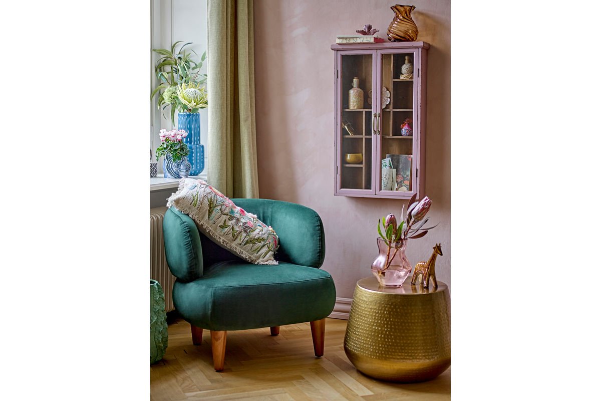 Vaas „Golden Spring“ – van glas