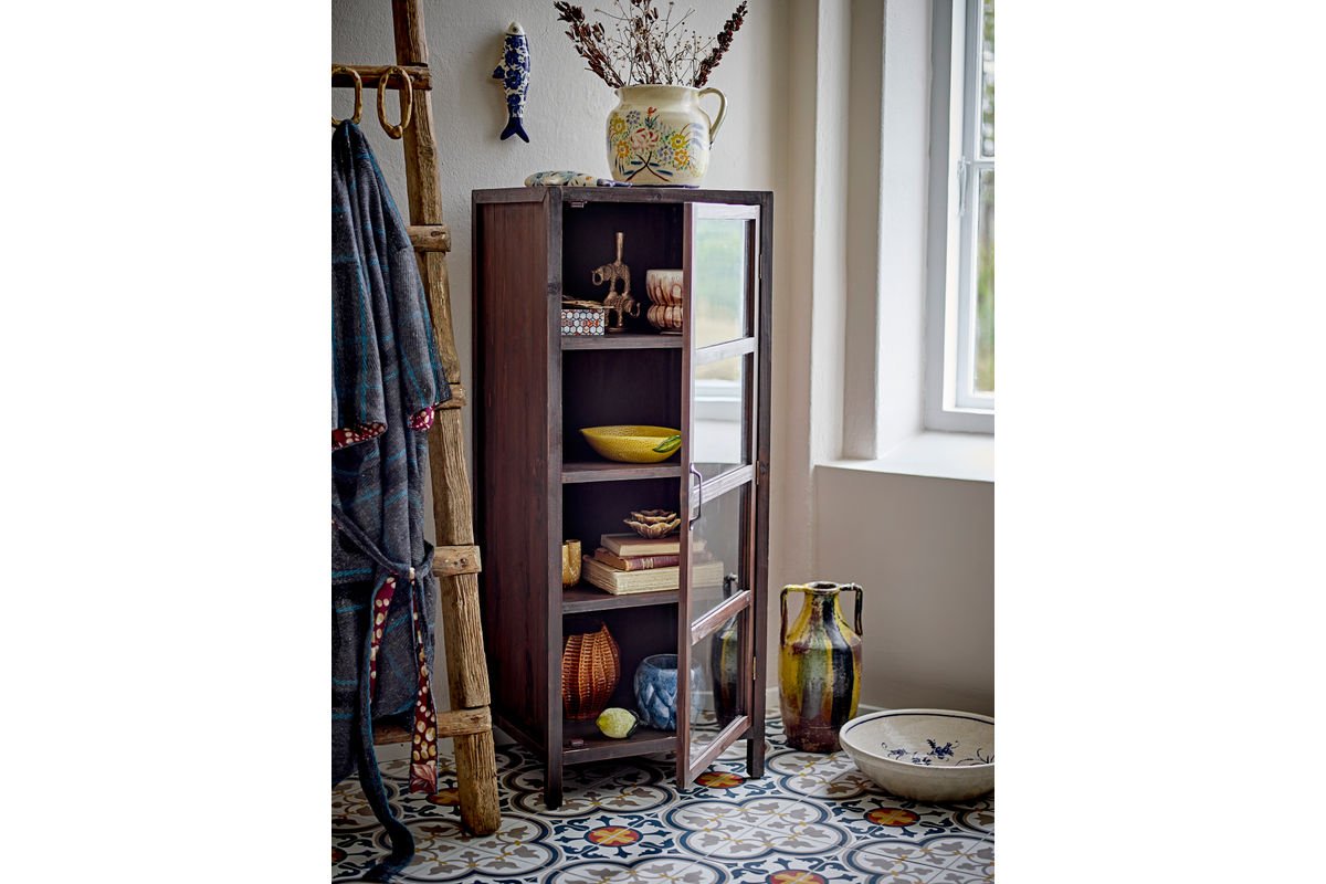 Bloempot Mareva – Reactieve glazuur in diep Blauw