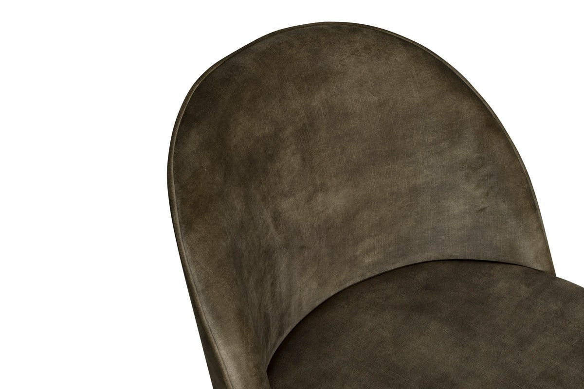 2-delige set - Stoel Philipe met Fluweel in keuze uit 2 kleuren